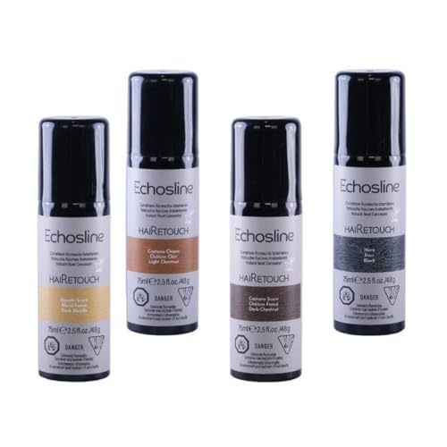 Echos line | Hairetouch Dunkelbraun - sofortiger und temporärer Haarwuchs-Concealer - 75 ml