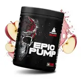 Epic Pump - 500g Geschmack Red Apple I 20 Portionen I Pre Workout Booster I ohne Stimulanzien I L-Citrullin Malat I L-Arginin AKG/Nitrat I Taurin I vegan