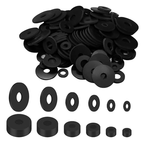 150PCS Gummi Unterlegscheiben,Unterlegscheiben Gummi,Gummitülle,Unterlegscheiben Gummi,Sortiment Von Unterlegscheiben M5 M6 M8 M10