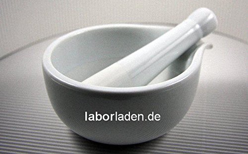 Porzellanmörser fürs Labor (Ø 12cm) / (Mörser, Chemikalien) * TOPP Qualität+NEU!