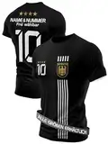 IIIII20Fo7IIIII Fussball Deutschland Trikot Em 2024 Kinder mit eigenem Namen personalisiert - Jungen National Fußball Kind Trikots - Jungs Fanartikel deutsche Nationalmannschaft XT5B