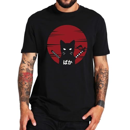 2025 Lustiges T-Shirt mit Grafik für Männer und Frauen, Japanisches Anime-T-Shirt Meine Bestellungen Anzeige (Black, M)