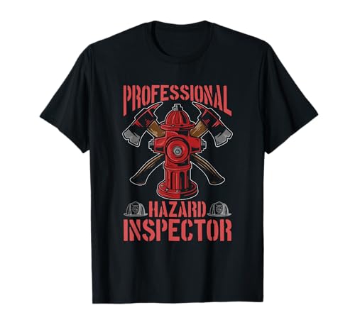 Notfallmanagement - Risikobewertung Brandinspektor T-Shirt