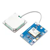 AYWHP 1 PCS GY-NEO6MV2 GPS Flugsteuerungsmodul NEO-6MV2 3V-5V Flugsteuerungs GPS Modul mit Superkeramikantenne, kompatibel mit Arduino (Modul + Antenne)