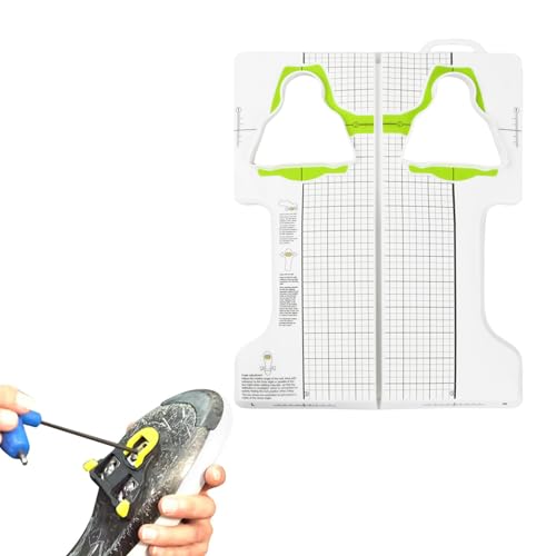 Schuhplatten Einstellwerkzeug, Fahrradschuhplatten Einstellwerkzeug, Werkzeug für Pedalplatten, Pedal Cleats Tool, Pedalplatten Montagewerkzeug für Fahrradplatten, Rennräder, Mountainbikes