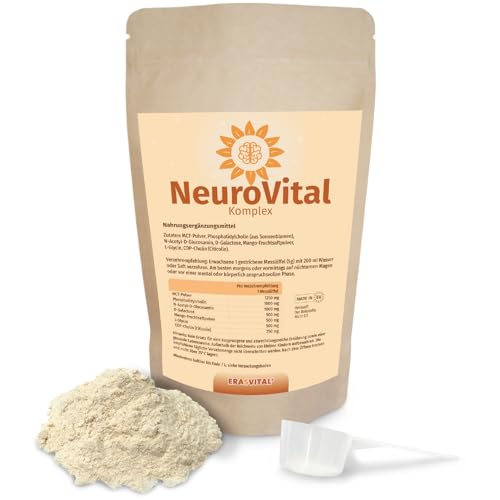 NeuroVital Komplex 100 g kann mentale Energie, Zellschutz und Regeneration fördern. Vegan