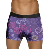 WKAYsIV Boxershorts Retro Herren Egg Bunny“, Festliche, schmale Passform, leichte, Bequeme Herrenunterwäsche New Online Shop (Purple, S)