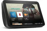 Echo Show 8 (2. Generation, 2021) | HD-Smart Display mit Alexa und 13-MP-Kamera | Anthrazit | Zertifiziert und generalüberholt