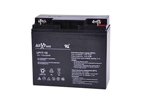 MaxPower Gel Batterie Bleiakku 12V 17Ah