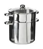 Secret de Gourmet - Couscous-Topf aus Edelstahl, Fassungsvermögen 11 l, Durchmesser 26 cm