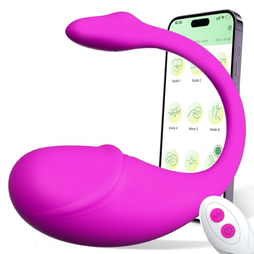 Vibrator mit Fernbedienung Sex Spielzeug für die Frau Vibration, Vibratorensets für Frauen mit App, Sexspielzeug für Paare Extrem Sex Toys Leise Vibro ei, Dildo Sex Toyset Damen Klitoris