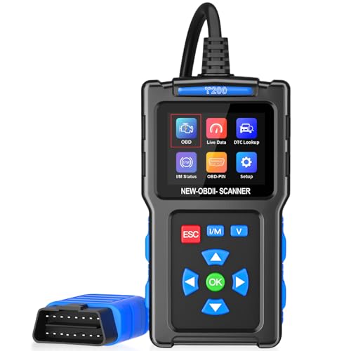 OBD2 Auto Diagnosegerät, OBD2 Diagnosegerät Auslesegerät Auto, Mit DTC-Definition, 9 OBD2 Modi 13 Sprachen, Spannungserkennung, Kfz-Fehlercode-Lesegerät, OBD2-Ii Diagnosewerkzeuge Für Autos Nach 1996