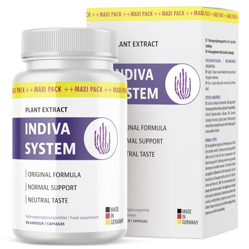 Indiva System Kapseln | Original formula mit Garcinia Cambogia | 90 Kapseln pro Packung 1x