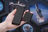 Ersatz-Batterieabdeckung für Fritz!Fon MT-F – Passgenaue Rückschale für Ihr AVM DECT-Telefon (Galaxie-Schwarz)
