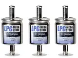 3 x Gasfilter 11mm Autogas, LPG, GPL Filter Universell (4,33€ pro Stück)