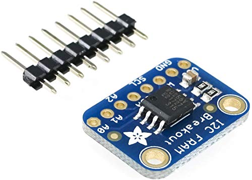 Adafruit I2C Non-Volatile Ferroelectric Ram Breakout - 256Kbit / 32KByte for 3V or 5V Power and Logic or FRAM Storage to DIY Project 1895