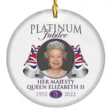 KOBONA In Memoriam Her Majesty Queen Elizabeth II Collection Charm, 2022 Gedenkkönigin Elizabeth II (1926 - 2022) für Trauer Trauer über die Königin Memorial Service Supplies