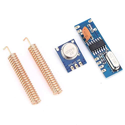 Rockyin STX882 + SRX882 + 433MHz Frühling Antenne ASK Wireless Transceiver-Empfänger-Modul-Kombination (STX882 + SRX882)