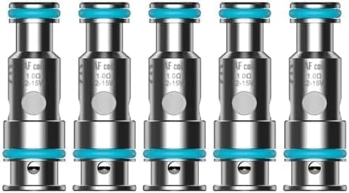 Aspire AF Mesh Coil Verdampferkopf, Zubehör für e Zigarette, 5er Pack, AF 1,0 Ohm, ohne Nikotin, Kompakt