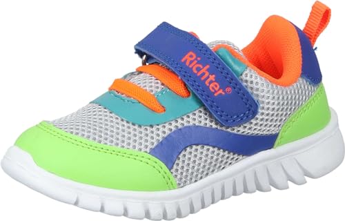 Richter Jungen Wallaby Sneaker, Grey Multi, 24 EU