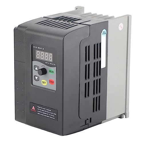 Culnflun Frequenzumrichter, VFD-Motorsteuerung, einphasiger bis dreiphasiger Eingang, 0–240 V Ausgang für den industriellen Einsatz (3kw)