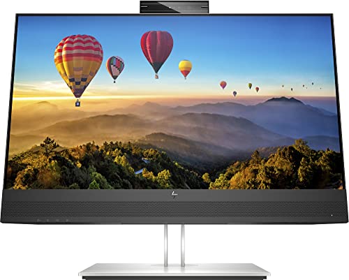 HP E24m G4 Conferencing - E-Series - LED-Monitor - 23.8" - 1920 x 1080 Full HD @ 75 Hz - IPS - 300cd/m² - 1000:1-5ms - HDMI, DisplayPort, USB-C - Lautsprecher - Silber (Halter), schwarzer Kopf