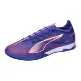 PUMA Unisex Ultra 5 Match IT Soccer Shoe, Lapis Lazuli White-Sunset Glow, 40 EU