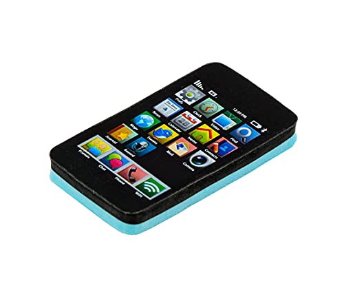 TSI 44001 Radierer MyPhone, Farbe Schwarz/Blau