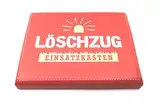 1x Sitzpolster für Getränke- und Bierkiste, Löschzug, 44x34x5cm, Kunststoff