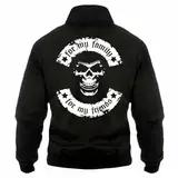 Spaß Kostet Herren Harrington Jacke La Familia for my family for my friends patch member