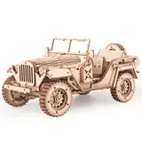 ROWOOD 3D Puzzle Holz Auto, Rennwagen Modellbau Für Erwachsene, DIY Holzpuzzle Modellbausatz Basteln Für Kinder. Geschenke Für Männer Und Frauen