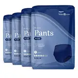 Amazon Basic Care Men’s Pants Plus Medium – 4 Packungen à 7 Stück (28 Pants), Blau