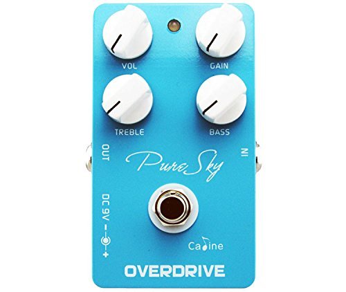 Caline Pedal CP-12 Pure Sky Overdrive Effect-Guitar Effects Pedal, blau, Size