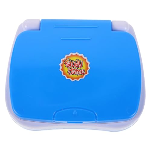 YARNOW Simulationscomputerspielzeug Laptop Lernmaschine für die frühe Bildung Spielzeugcomputer Computer für Kleinkinder gefälschter Laptop -Laptop Elektronisches Bauteil Blau