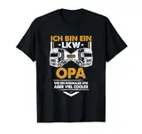 LKW T-Shirt Opa Geschenk Trucker LKW Fahrer Transporter T-Shirt