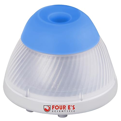 FOUR E'S SCIENTIFIC Mini Vortex Mixer Farbmischer Labor Vortex Schüttler Acryl Farbmischer Touch Mode Φ5.5mm Orbit 5000UpM 50mL für Laborteströhrchen Acrylflasche Hobby-Arbeitsplatzes