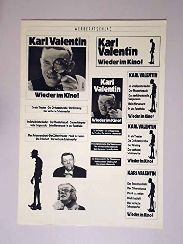 Karl Valentin - So ein Theater - Im Schallplattenladen - Werberatschlag