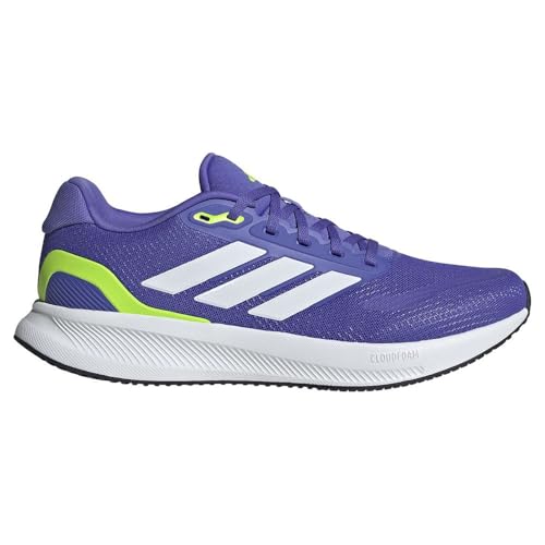 adidas Herren Runfalcon 5 Running Shoes, Cobalt Blue F24 / Cloud White/Core Black, 44