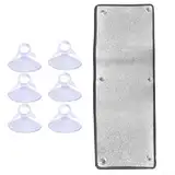 JoyousMall Doppelte Aluminium-Luftblasen-Isolierfolie, verdickter Sonnenschutz mit doppelseitiger reflektierender Schicht für verbesserten Sonnenschutz (50 x 100 cm)