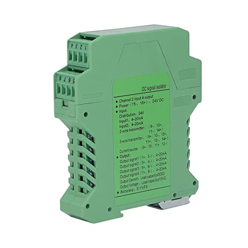 Respicefinem L E 24V Isolator 2 In 4 Out Gleichstrom-Conditioner-Sender Plc-Erkennung 4-20Ma (0-10V)