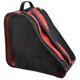 PERFETSELL Tasche Erwachsene Rollschuhetasche Rot Ice Skate Eishockey Bag Skischuhtasche mit Verstellbar Trageriemen Schlittschuhtasche Tasche für Eishockeyschlittschuhe für Herren Damen