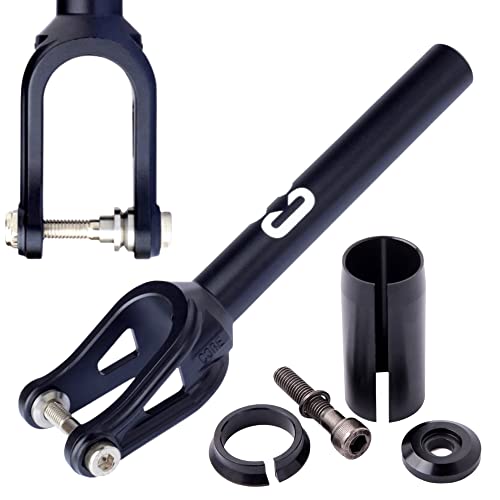 Fantic26 CORE SL Stunt-Scooter Fork IHC Park Trick Tret Roller Ersatz Gabel Sticker (Schwarz)