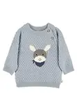 Sterntaler Baby - Jungen Pullover Baby Strick Strickpullover Esel Emmi, Bleu, 86