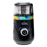 Any Morning Kaffeemühle | Mahlgrad einstellbar von grob bis extra fein | für bis zu 10 Portionen | abnehmbare Behälter | Edelstahl Schlagmesser | für Kaffeebohnen, Gewürze, Nüsse | Füllmenge 94 g