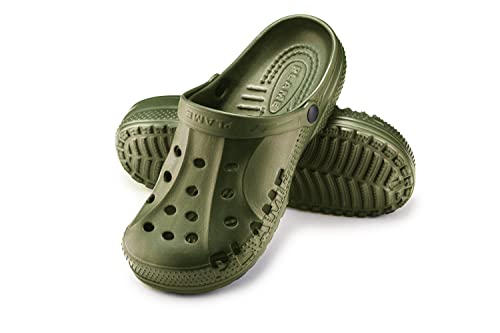 ESTRO Gartenclogs Herren Gartenschuhe Damen - Gartenclogs Damen Unisex Leicht Gummischuhe Sommer Garten Clogs Herren A78 (44, Grün)