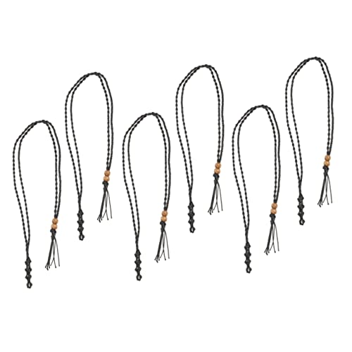 CONGARTENO 6stücke Woven Netz Halskette Kordel Für Kristallanhänger Einstellbar Eleganter Steinhändler Für Schmuckgestaltung