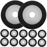 DOITOOL 12Stücke Teiliges Pinch Roller für Kassettenrekorder Langlebige Ersatzrollen aus Hochwertigem für Reparatur von Audiokassetten Videorekordern Tragbar