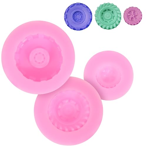 BESTYASH 3stücke Teiliges Silikon Backform Reifenform Für Kuchen Und Desserts Diy Kuchenform Für Kreative Backideen Einfache Handhabung Und Reinigung Für Zuhause Und Bäckerei