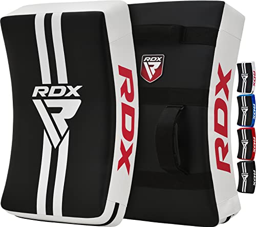 RDX Schlagkissen Kampfsport, Schlagpolster Kickboxen Trittkissen Trittschlagpolster Kick Shield Trainerpratzen Schlagpratze Boxpratzen für Karate, MMA, Muay Thai, Thaiboxen, Taekwondo (1 Stück)