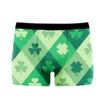 WKAYsIV Trunk Boxershorts Herren lustige St. Patricks Day Saint Paddy Grafik-Unterwäsche, Stil Boxershorts Camouflage Herren (White, L)